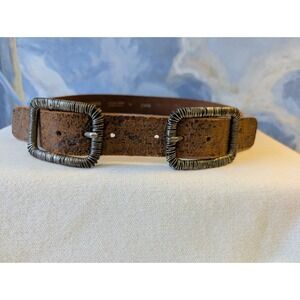 Fabio Corti M Double Buckle Belt STUNNING!
